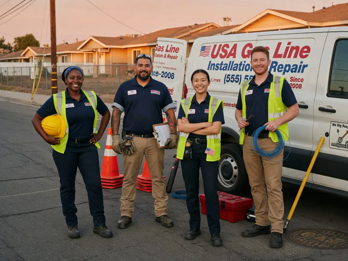 Gas Line Installation company in Newport, MN
